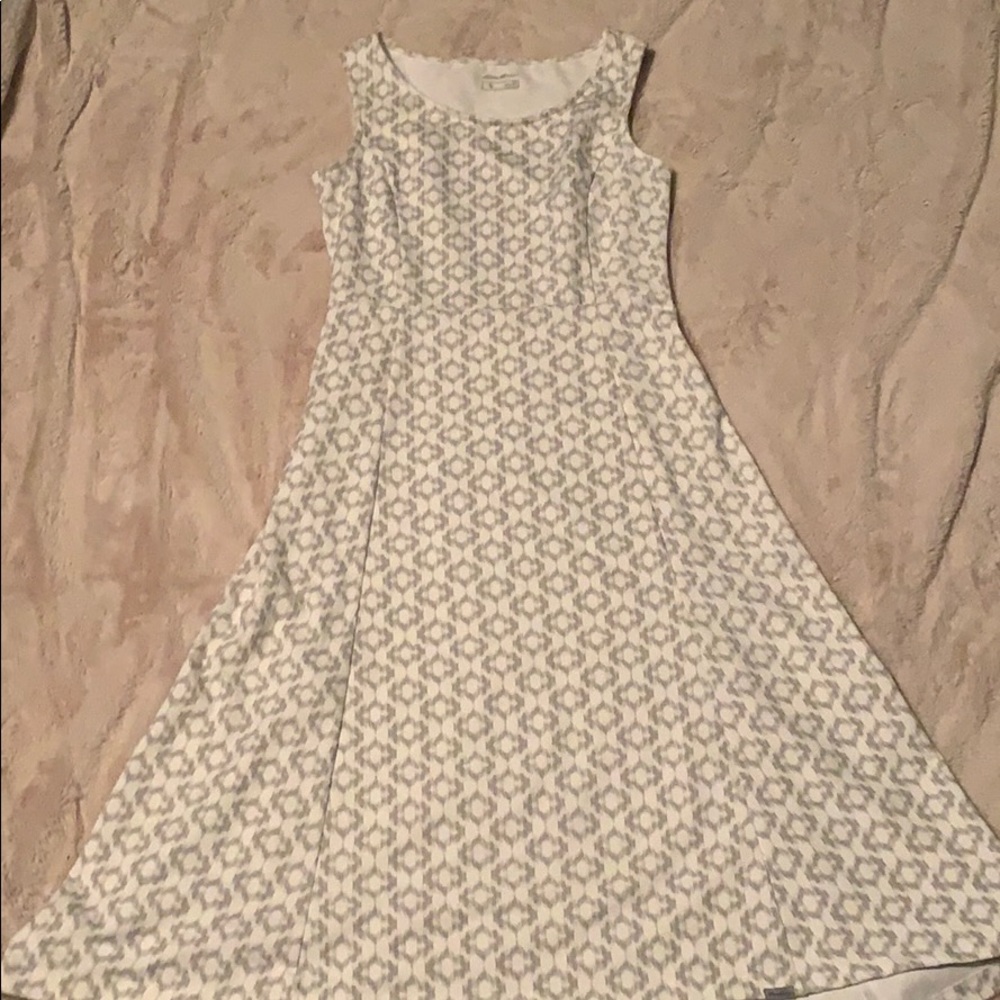 Eddie Bauer Ikat print sleeveless A-line 👗